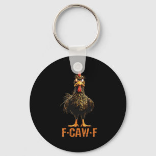 F-Caw-F Simple Clean Key Ring