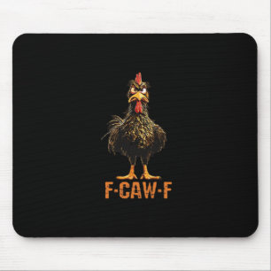 F-Caw-F Simple Clean Mouse Pad