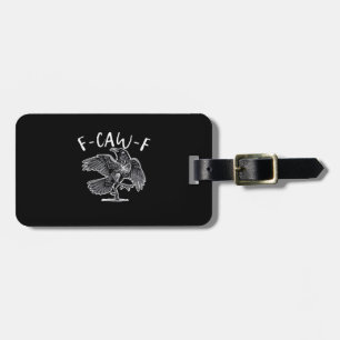 F-Caw-F Vintage Style Luggage Tag