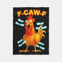F-caw-f What The Heli Chicken Funny Meme Vintage 