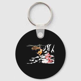F-caw-f Zombie Crow Halloween Black Crow Vintage H Key Ring