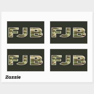 F%ck Biden Rectangular Sticker