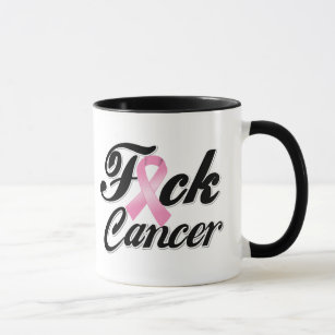 F*CK Breast Cancer Shirts Mug