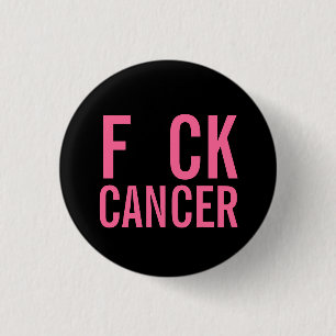 F CK CANCER 3 CM ROUND BADGE
