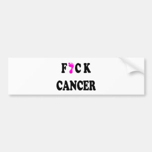 F*ck Cancer bold Bumper Sticker