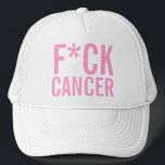 F*CK CANCER TRUCKER HAT<br><div class="desc">wear it with pride.</div>