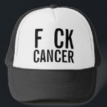F CK CANCER TRUCKER HAT<br><div class="desc">wear it with pride.</div>