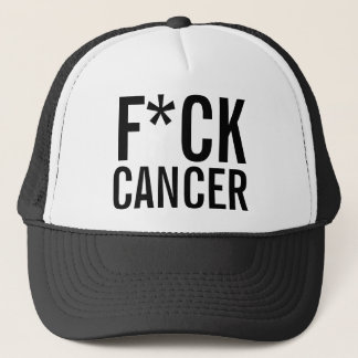 F*CK CANCER TRUCKER HAT