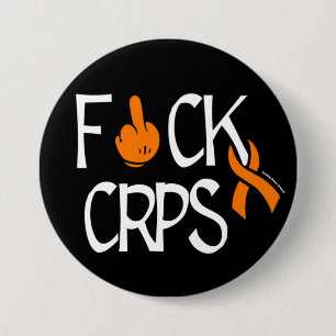 F#CK CRPS 7.5 CM ROUND BADGE
