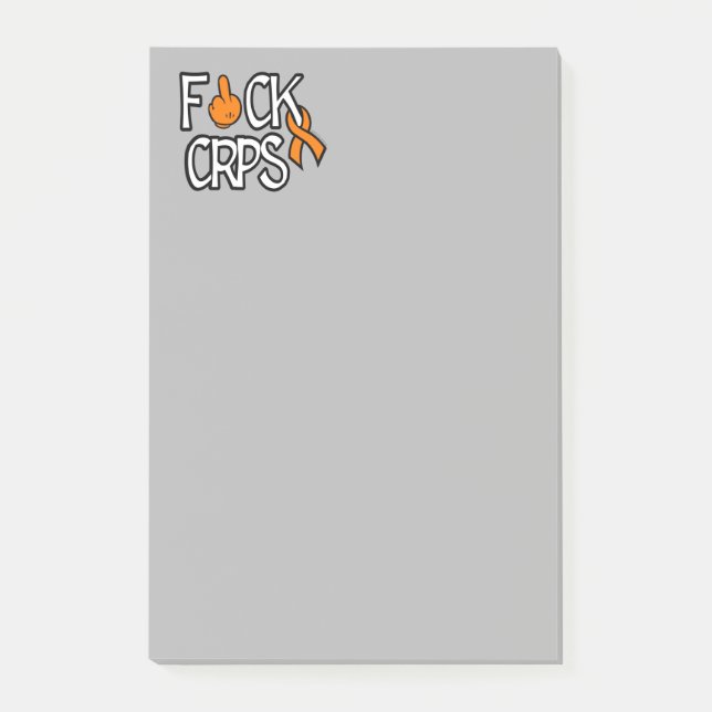 F#CK CRPS POST-IT NOTES (Front)