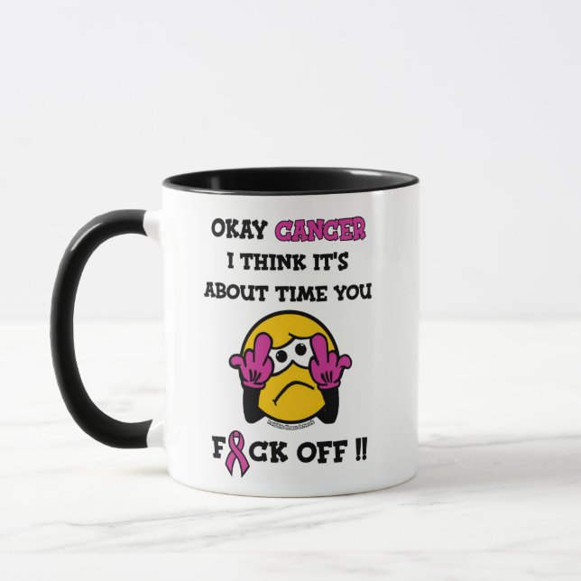 F#CK OFF...Breast Cancer Mug (Left)