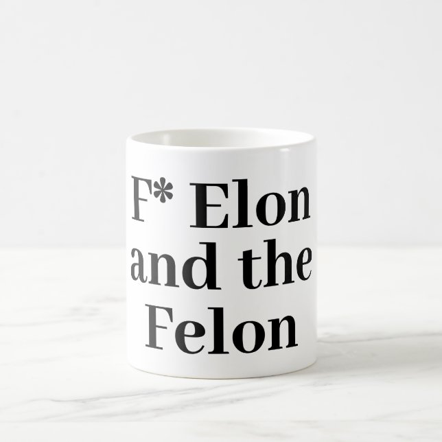 F* Elon Coffee Mug (Center)
