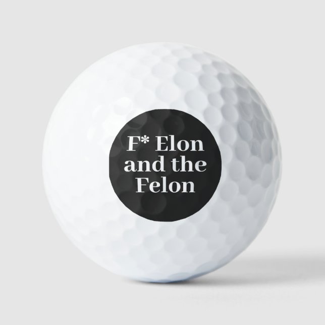 F* Elon Golf Ball (Front)