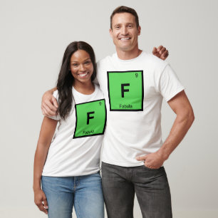 F - Fabula Film Theory Chemistry Periodic Table T-Shirt