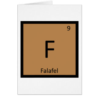 F - Falafel Chemistry Periodic Table Symbol