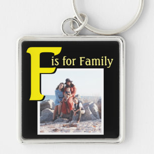 F for Family Key Ring