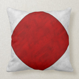 F Foxtrot Watercolor Nautical Signal Maritime Flag Cushion