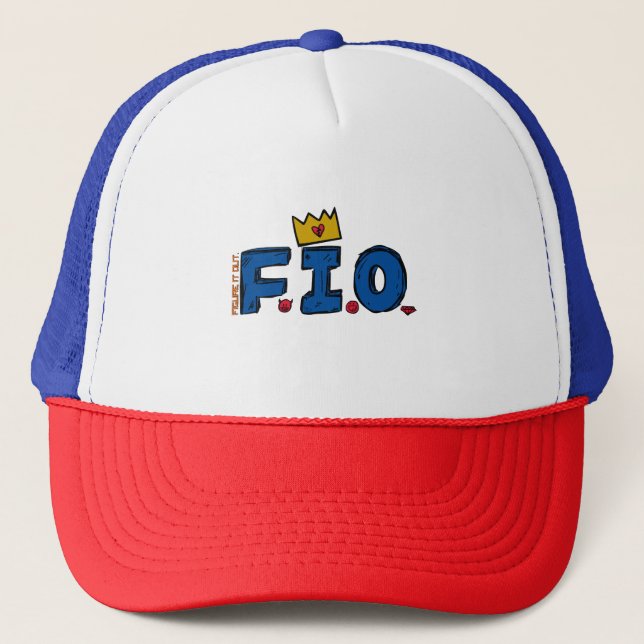 F.I.O. “Figure It Out” - Cap Minimalist  (Front)