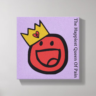 F.I.O. “The Happiest Queen Of Pain” Canvas Print