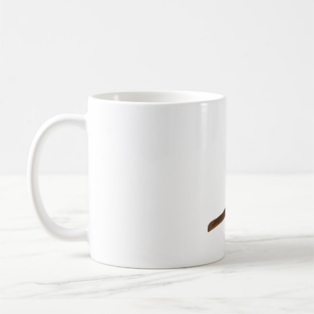 F is for Fat Tailed Dwarf Lemur Coffee Mug (Left)