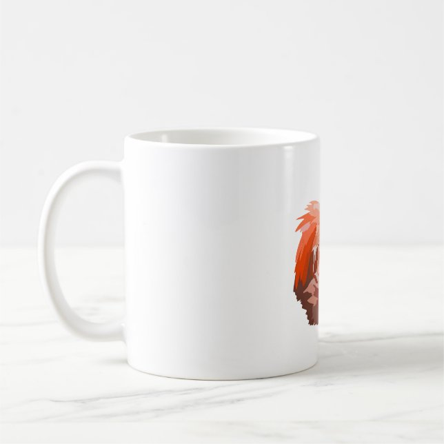 F is for Flamingo Keeper Coffee Mug (Left)