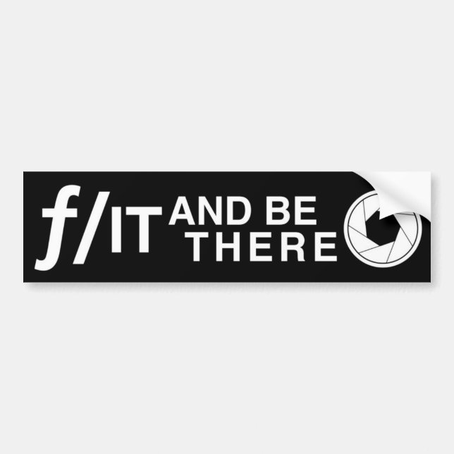 F/IT Bumper Sticker (Front)