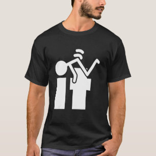 F It Lazy Halloween Costume  Stick Man Pun Humour T-Shirt
