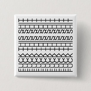 F**k This Shit-Hidden Message 144BW Funny Novelty 15 Cm Square Badge