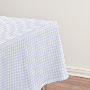 F & L Purple Gingham Tablecloth