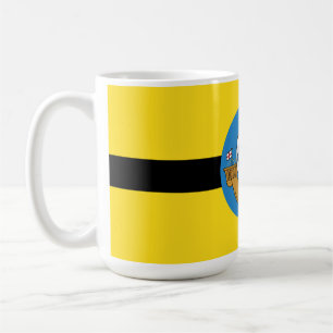 F lag of Wellington City, New Zealand Magnet Coffee Mug
