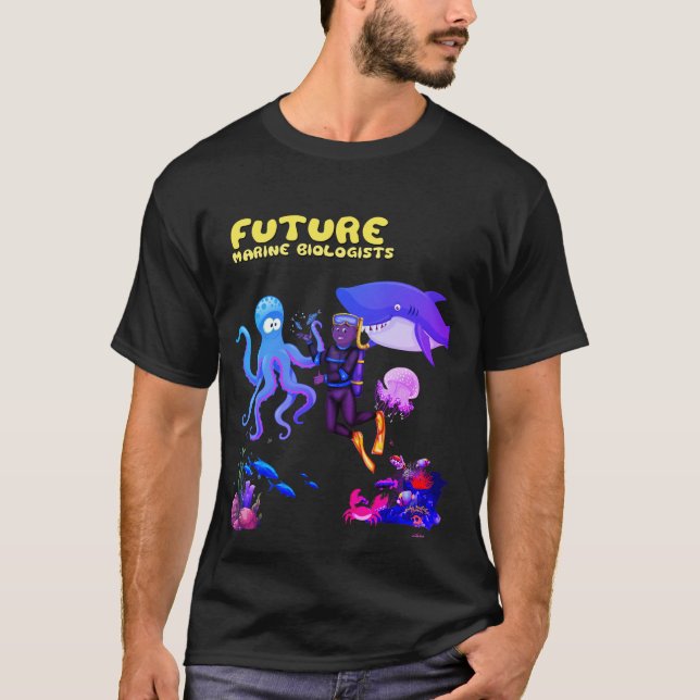 F M B T-Shirt by Andre Nostalgic Brown (Front)