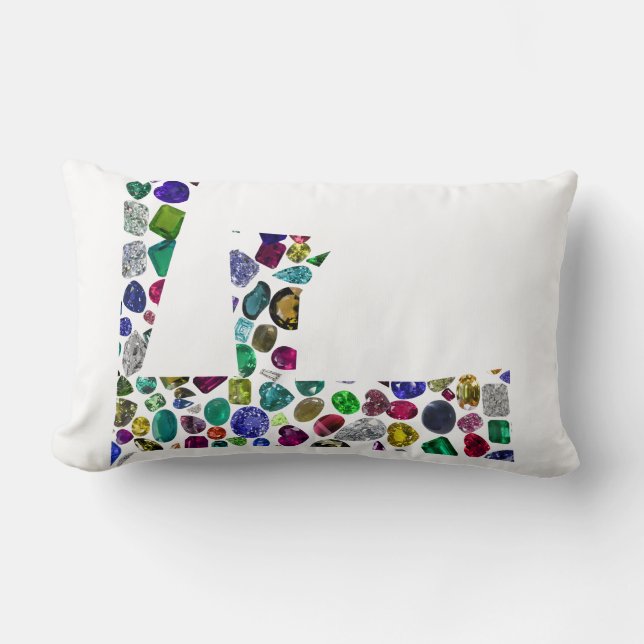 F Monogram Lumbar Cushion (Front)