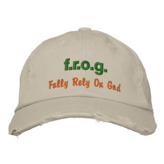 F.R.O.G. Embroidered Hat