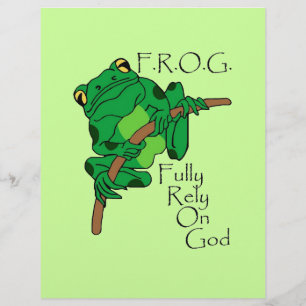 F.R.O.G. Fully Rely On God #1 Flyer