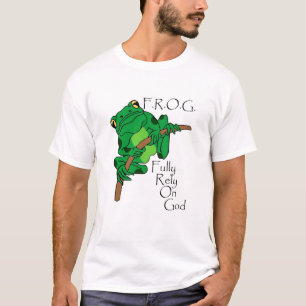 F.R.O.G. Fully Rely On God #1 T-Shirt