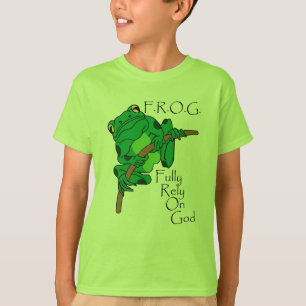 F.R.O.G. Fully Rely On God #1 T-Shirt