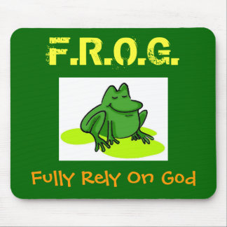 F.R.O.G. MOUSE PAD