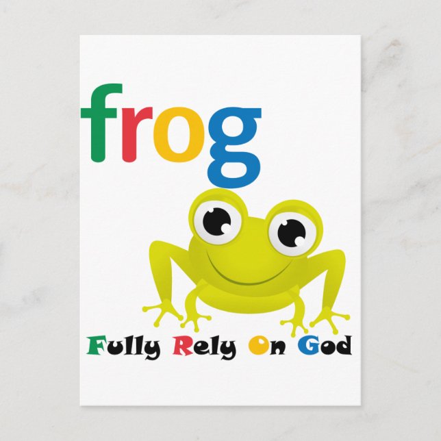 F.R.O.G. POSTCARD (Front)
