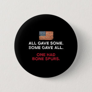 F Trump Shirt - Cadet Bone Spurs 6 Cm Round Badge