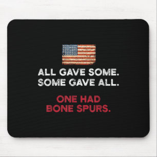 F Trump Shirt - Cadet Bone Spurs Mouse Pad