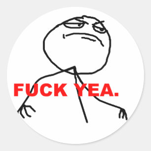 f*uck yeah meme stickers