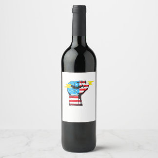 f wine label