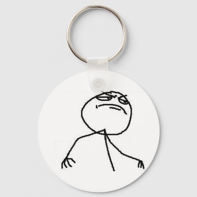 F Yea Guy Key Ring (Front)