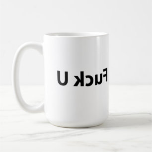F... you funny design coffee mug