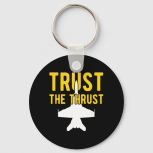 Fa-18 Military Jet Fighter Aircraft Trust The Key Ring