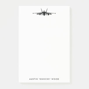 FA-18C Hornet Personalise Post-It Note Pad