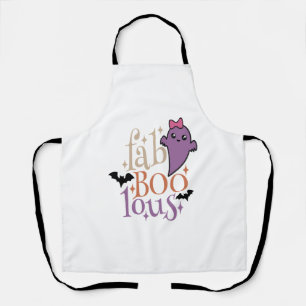 Fa BOO Lous Fa BOO Lous Halloween Ghost Apron
