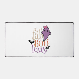 Fa BOO Lous Fa BOO Lous Halloween Ghost Desk Mat