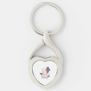 Fa BOO Lous Fa BOO Lous Halloween Ghost Key Ring