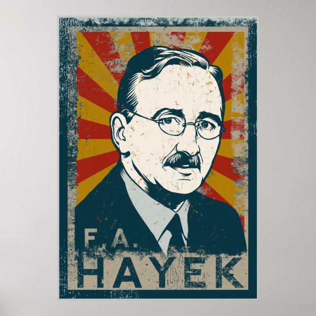 FA Hayek Poster (Front)